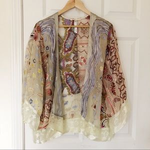 DETAILED ANTHROPOLOGIE SHAWL ✨